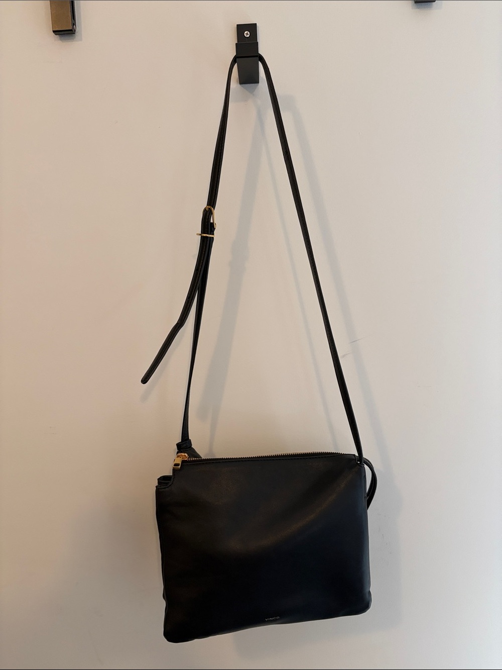 Vince Sammi Triple Compartment Leather Swing Pack